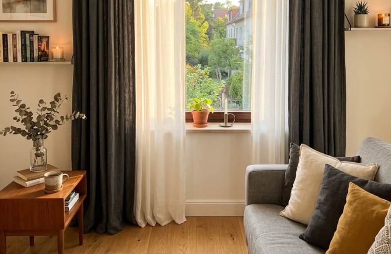 7 Simple Tips to Choose Living Room Curtains That Look and Feel Just Right How to choose curtains for living room