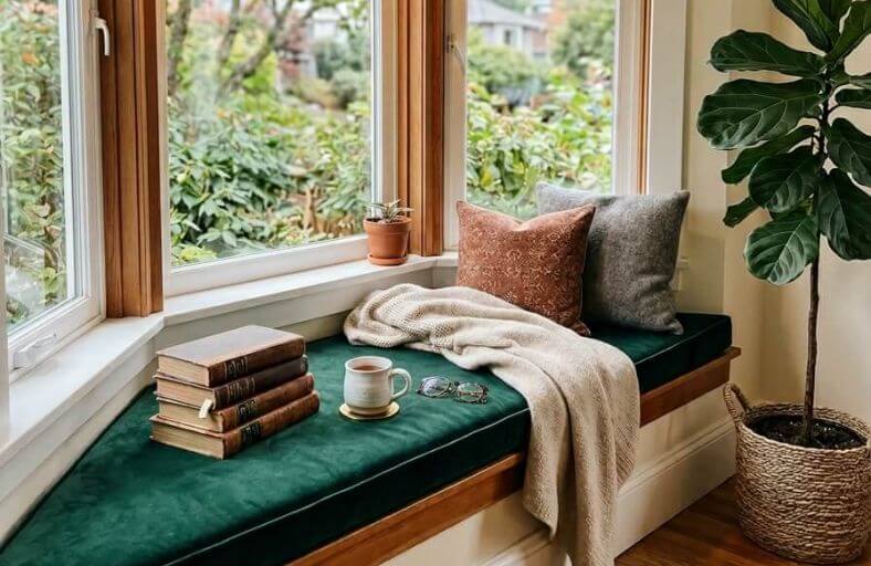 7 Simple Tips to Decorate a Bay Window That Looks Thoughtfully Designed How to decorate a bay window