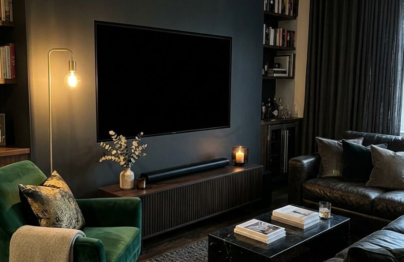 7 Simple Tips to Decorate Around a TV with Real Style How to decorate around a tv