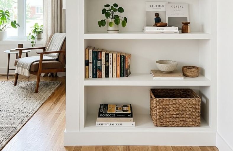 7 Easy Tips to Decorate a Bookcase Beautifully how to decorate bookcase