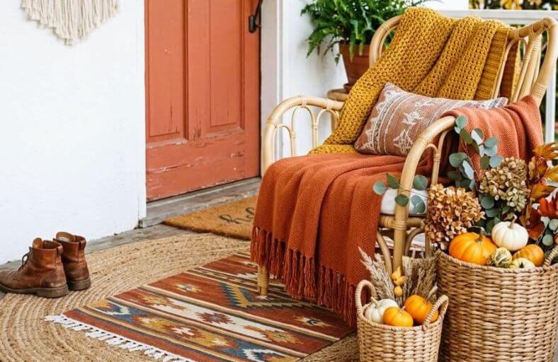 31 Cozy Fall Front Porch Decor Ideas for Every Home Style Fall Front Porch Decor Ideas