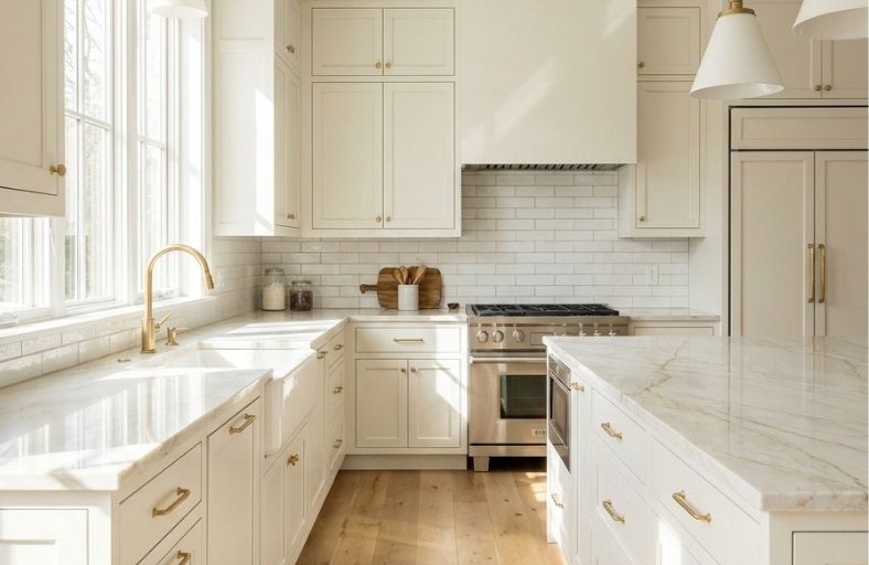 7 Perfect Benjamin Moore Paint Colors for Taj Mahal Quartzite Kitchens benjamin moore paint colors that go with taj mahal quartzite