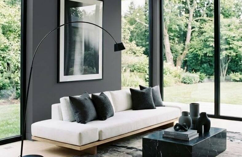 11 Beautiful Dark Paint Colors for a Bold Living Room dark paint colors for living room