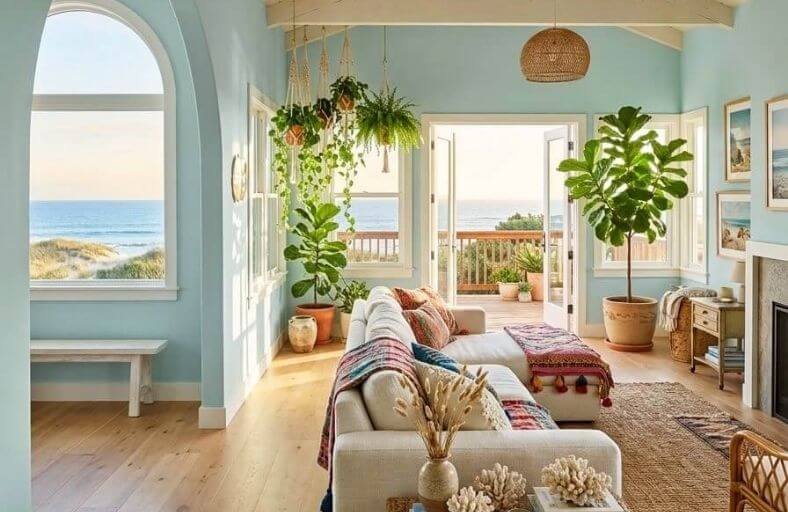 11 Beautiful Paint Colors Perfect for Beach Homes paint colors for beach homes